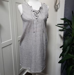 DB Sunday Striped Sleeveless Dress